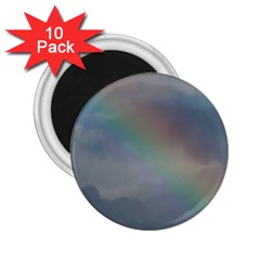 Rainbow In The Sky 2 25  Magnets (10 Pack) 