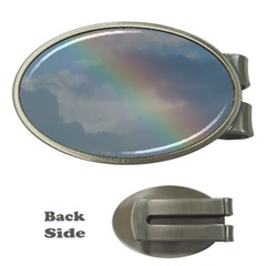 Rainbow In The Sky Money Clips (oval) 