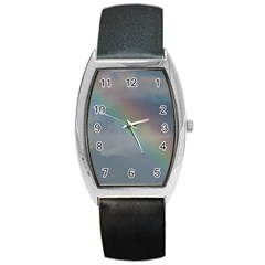 Rainbow In The Sky Barrel Style Metal Watch