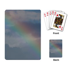 Rainbow In The Sky Playing Card