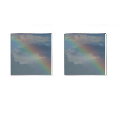 Rainbow In The Sky Cufflinks (square)