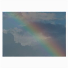 Rainbow In The Sky Large Glasses Cloth (2-side) by picsaspassion