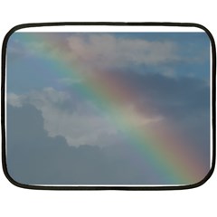 Rainbow In The Sky Fleece Blanket (mini)