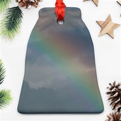 Rainbow In The Sky Ornament (bell)  by picsaspassion