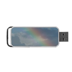 Rainbow In The Sky Portable Usb Flash (one Side) by picsaspassion