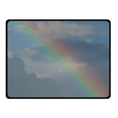 Rainbow In The Sky Double Sided Fleece Blanket (small) 