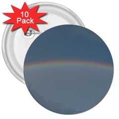 Colorful Rainbow 3  Buttons (10 pack) 