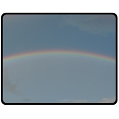 Colorful Rainbow Fleece Blanket (Medium) 