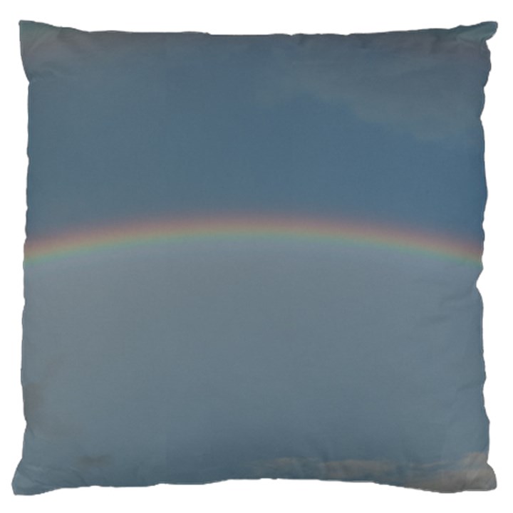 Colorful Rainbow Standard Flano Cushion Case (Two Sides)