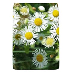 White Summer Flowers, Watercolor Painting Flap Covers (l) 