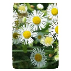 White Summer Flowers, Watercolor Painting Flap Covers (s) 