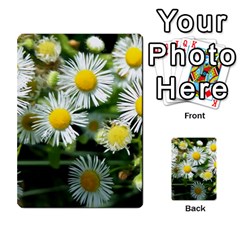 White Summer Flowers Oil Painting Art Multi-purpose Cards (rectangle)  by picsaspassion