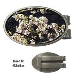 Japanese Cherry Blossom Money Clips (oval) 