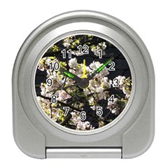 Japanese Cherry Blossom Travel Alarm Clocks by picsaspassion