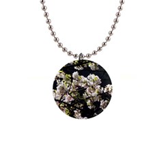 Japanese Cherry Blossom Button Necklaces