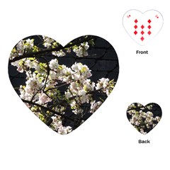 Japanese Cherry Blossom Playing Cards (heart) 