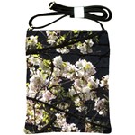 Japanese cherry blossom Shoulder Sling Bags Front