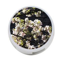 Japanese Cherry Blossom 4-port Usb Hub (one Side)