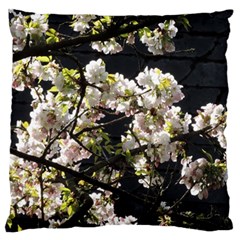 Japanese Cherry Blossom Large Cushion Case (one Side)