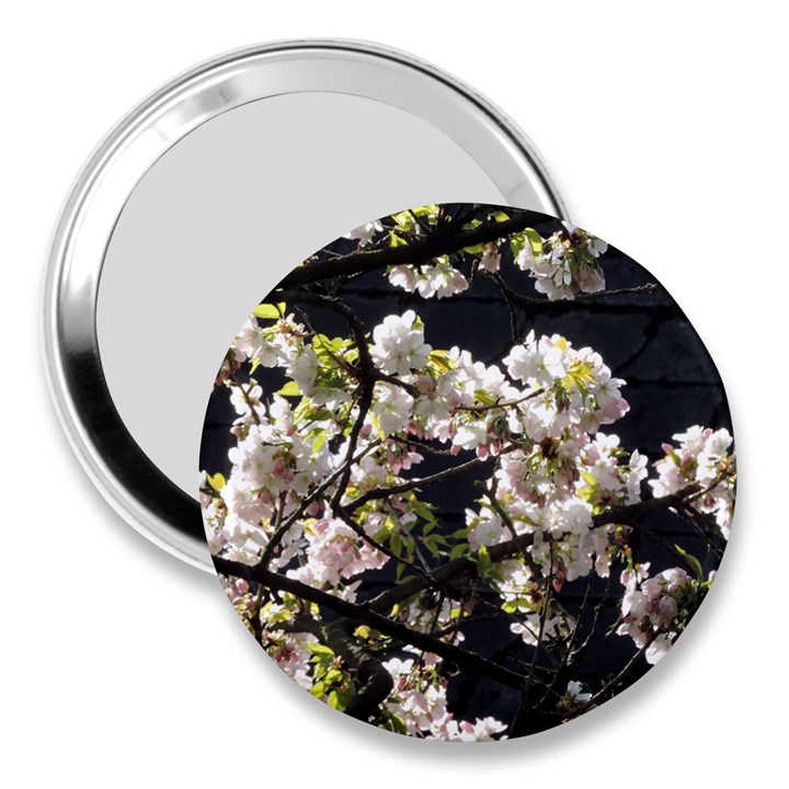 Japanese cherry blossom 3  Handbag Mirrors