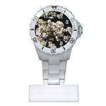 Japanese cherry blossom Plastic Nurses Watch Front