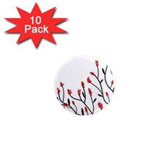 Elegant Tree 1  Mini Magnet (10 Pack) 