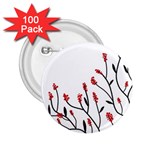 Elegant tree 2.25  Buttons (100 pack)  Front