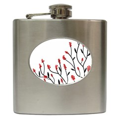 Elegant Tree Hip Flask (6 Oz) by Valentinaart