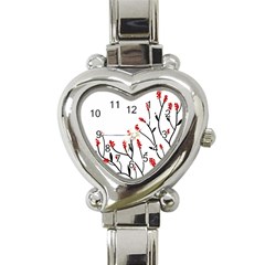 Elegant Tree Heart Italian Charm Watch by Valentinaart