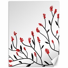 Elegant Tree Canvas 12  X 16  