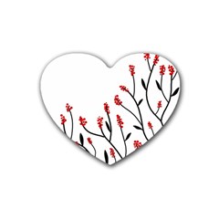 Elegant Tree Heart Coaster (4 Pack) 