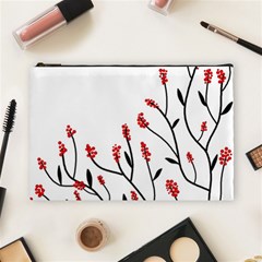 Elegant Tree Cosmetic Bag (large)  by Valentinaart