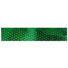 Ombre Green Abstract Forest Flano Scarf (small)