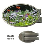 Wild Flowers Money Clips (Oval)  Front