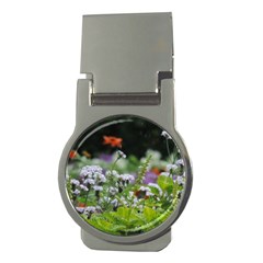 Wild Flowers Money Clips (round) 