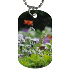 Wild Flowers Dog Tag (one Side)