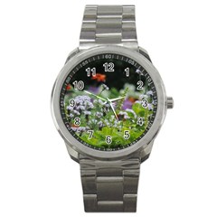 Wild Flowers Sport Metal Watch