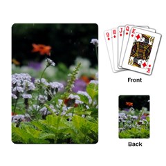 Wild Flowers Playing Card