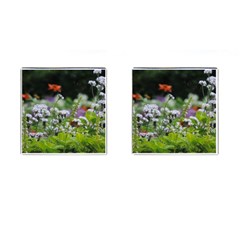 Wild Flowers Cufflinks (square)