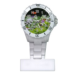 Wild Flowers Plastic Nurses Watch