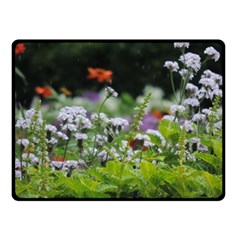 Wild Flowers Double Sided Fleece Blanket (small) 