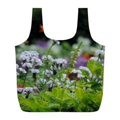 Wild Flowers Full Print Recycle Bags (l) 