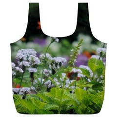 Wild Flowers Full Print Recycle Bags (l) 