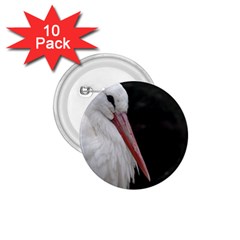 Stork Bird 1 75  Buttons (10 Pack)