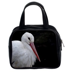 Stork Bird Classic Handbags (2 Sides)