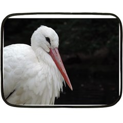 Stork Bird Fleece Blanket (mini)