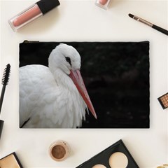 Stork Bird Cosmetic Bag (large) 