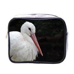 Stork Bird Mini Toiletries Bags