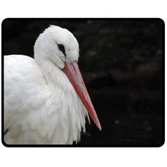 Stork Bird Fleece Blanket (medium) 