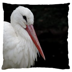 Stork Bird Large Cushion Case (one Side) by picsaspassion